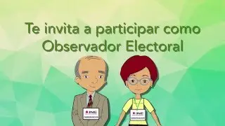 Spot Participa como Observador Electoral
