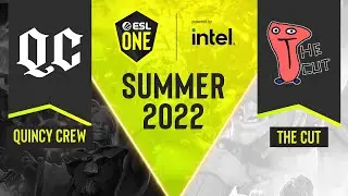 Dota2 - Quincy Crew vs The Cut - Game 1 - DPC NA Tour 3 - ESL One Summer 2022: Division 1