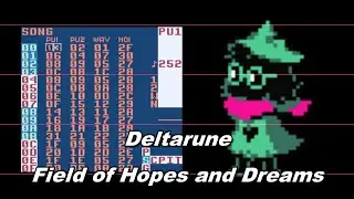 [LSDj] Field of Hopes and Dreams - Deltarune GB 8bit cover