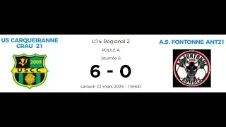 US CARQUEIRANNE CRAU VS A.S. FONTONNE ANT22 03 2025