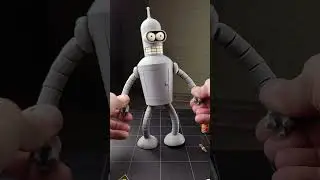 3D Printed Bender Rodr&iacute;guez