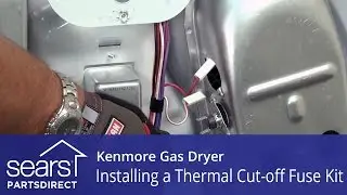Как заменить комплект теплового предохранителя в сушилке Kenmore Gas