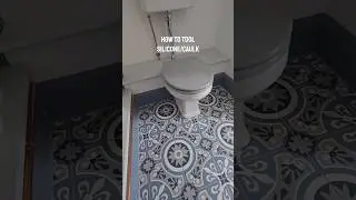 How i tool silicone sealant 💦#masticman #satisfyingvideos #siliconesealant #howto