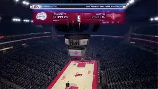 Los Angeles Clippers Vs Houston Rockets NBA Live 06 Simulation