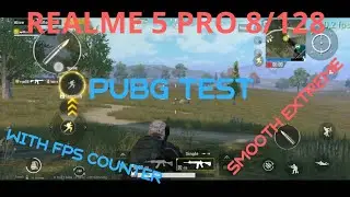 PUBG Test | realme 5 Pro | Smooth Extreme ( With FPS Counter)