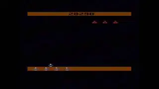 Atari 2600 (Video Computer System) - game Phantom UFO (~1982 years)  #retrogaming #atari2600