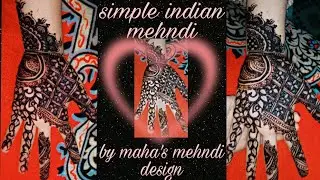 New Indian mehndi collection of 2022||by maha's mehndi designs||#mahamehndhidesign#hennadesign#2022