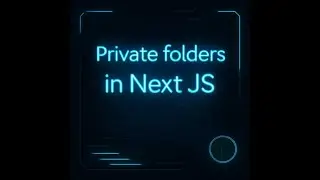 Private folders in Next JS #nextjstutorial #nextjs