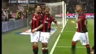 AC Milan vs Inter Milan 1-0 (Pato Goal) 02_04_2011.flv