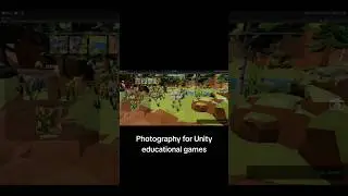 Interactive learning with Dynamic Photo Camera asset. Unity photography asset #unity #games #assets