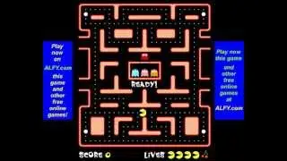 Ms. Pacman gameplay -- play now on ALFY.com for free