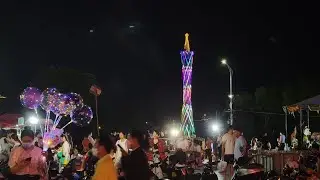 圭江明珠大橋及河堤夜市🚶🏻｜北流市｜廣西日常實拍 20220521