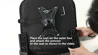 GTPlayer Mesh Office Chair CH124 Installation Video