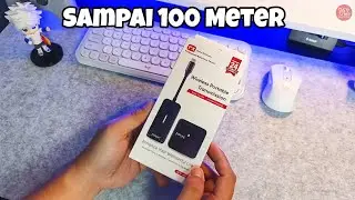 JANGKAUAN SAMPAI 100 METER!! WIRELESS PORTABLE TRANSMISSION PX - WTR 600C