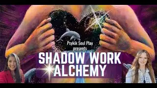 Psykik Soul Play's 2-Part ONLINE Intuitive Painting Workshop: Shadow Work Alchemy
