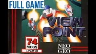 🎮 VIEWPOINT playtrough - the most brutal Neo Geo shooter