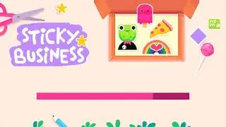 Sticky Business 🐸 : Make some cat stickers with me! Gameplay no commentary