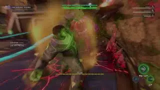 Marvel's Avengers Discordant Sound Raid Final bossfight with Hulk