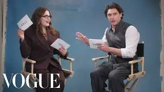 Off Campus Cast Ask Rapid-Fire Questions | Off the Cuff | Vogue