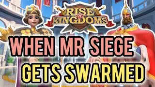 IS THIS TERRIBLE?? Mr Siege swarm compilation! Some of these hurt. Engineering Rise of Kingdoms rok