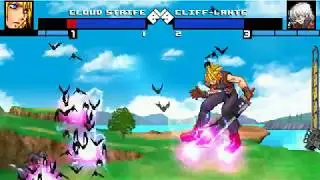 MUGEN- Cloud Strife vs. Dante (Project X Zone)