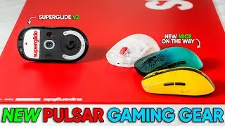 Updated Pulsar X2 - SuperGlide V2 - SuperGrips!