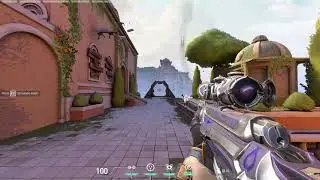 Valorant Reloads Operator Reaver Purple VFX Animations