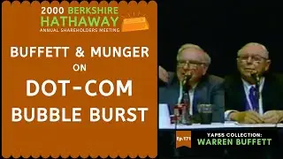 Dot Com Bubble Burst - Warren Buffett & Charlie Munger | BRK 2000【C:W.B Ep.171】