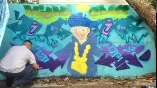 Miami's First Kids Graffiti Coloring Book ft . Keds from DAM Crew