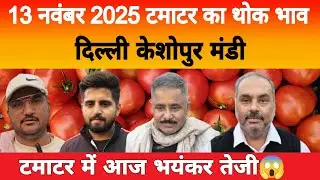 13 Nov 2025 Delhi 🍅 टमाटर का भाव Keshopur Mandi | today tomato rates #tamatar #tomato #mandirates