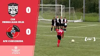 SuperLiga Feminină, Etapa 9: CSM Unirea Alba Iulia - AFK Csikszereda 0-0, 18.10.2025