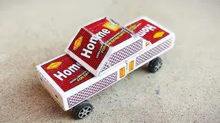 how to make a Matchbox car Home lite #Manish tech#