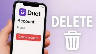 Как удалить аккаунт в приложении для знакомств Duet (2025)