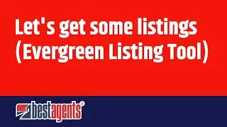 Let's get some listings (Evergreen Listing Tool)