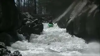 Kayaking Browns River in Jericho Vermont