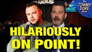 Comedian's Joke  Cuts To THE HEART Of Jimmy Kimmel Hypocrisy!