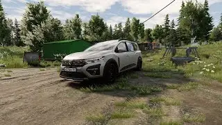 BeamNG.drive - Dacia Jogger - Рестайлинг Ларгуса - Руль Logitech G27