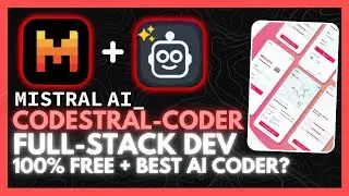 Codestral-v2 + Cline (FREE API): NEW AI Coder is POWERFUL! (No Rate Limit, Free, & Fast!)