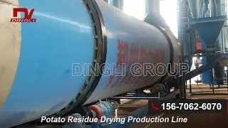 Yunnan Potato Residue Drying Plant