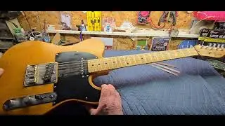 Guitar repair. Tweaking the telecaster. my honest opinion on owning a relic guitar. this one is cool