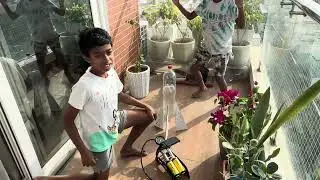 2 Stage Water Rocket - Simple DIY for Kids science project