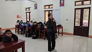 Em là cô giáo vùng cao Lan Chi 6A THCS Vụ Quang