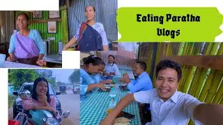 Eating Paratha Vlogs - Christin Teron old vlogs