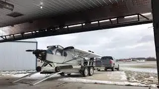 Loading the Ultra Pup on a trailer