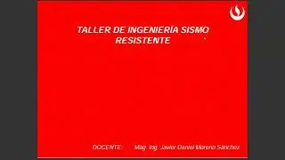 Taller PC2 - Ingenier&iacute;a sismo Resistente