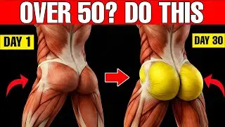 Over 50? 4 Glute Exercises Are Better Than Squats for Balance & Hip Pain | Senior Health Tips