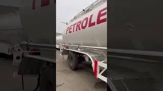 Oil tanker semi trailer #fueltanker #oiltanker #semitrailer #tankertrailer
