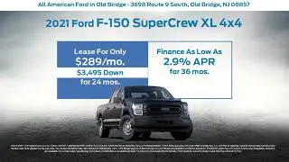 2021 Ford F-150 Specials at All American Ford in Old Bridge