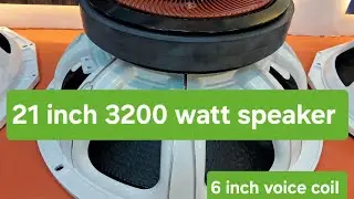 Dasska 21 inch 3200 watt speaker 🔊 👌 6 inch voice coil speaker #Dasska #speaker #6inchvoicecoile