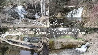 Waterfalls of Big Hill Springs Provincial Park